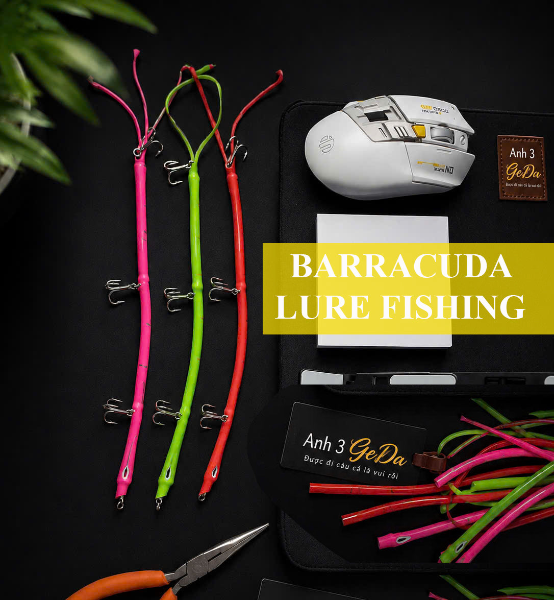 Barracuda Lure Bait handmade made in vietnam